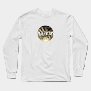 Metal gold Long Sleeve T-Shirt